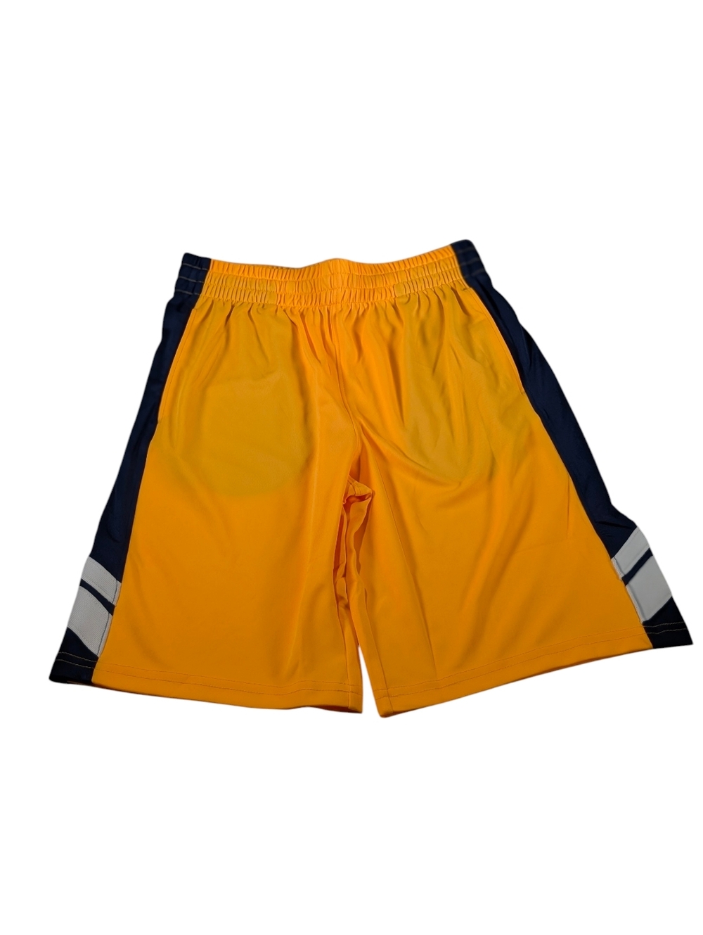 Lands' End Boys Orange & Navy Basketball Shorts Size M